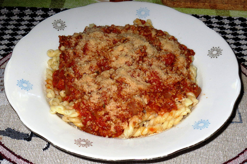 Schnelle Bolognese Sauce