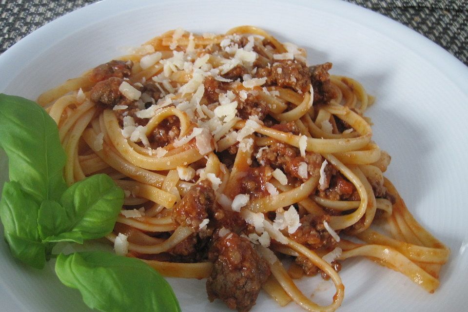 Schnelle Bolognese Sauce