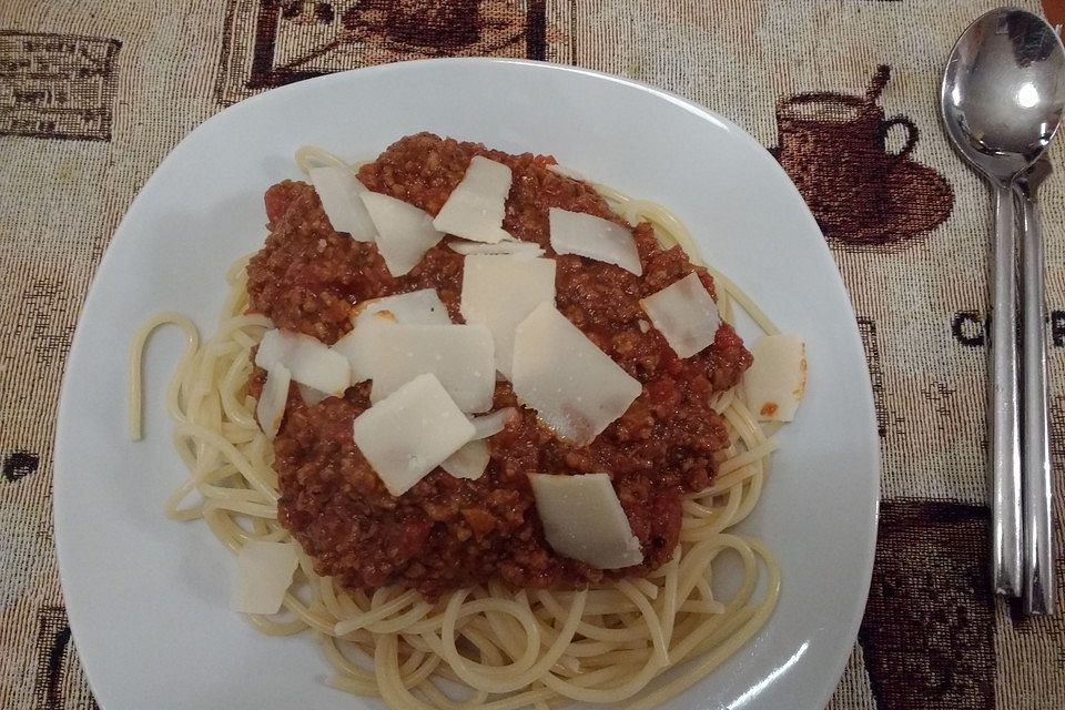 Schnelle Bolognese Sauce