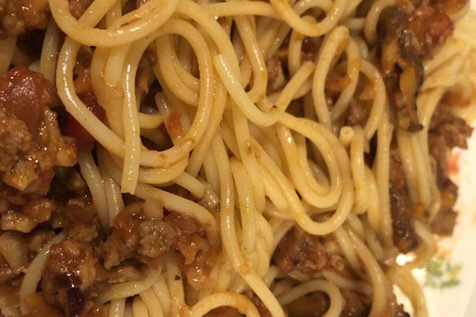 Schnelle Bolognese Sauce