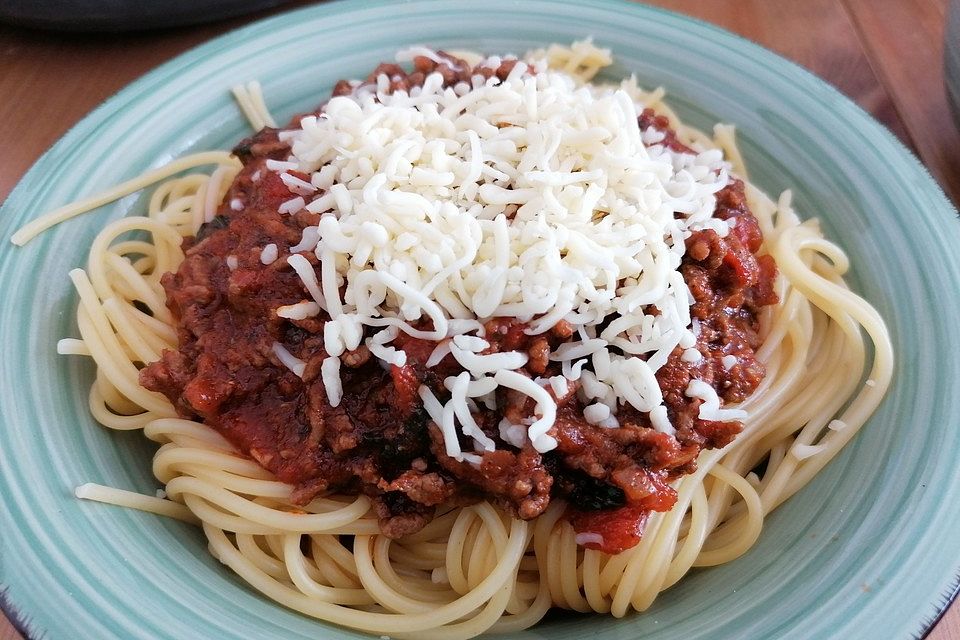 Schnelle Bolognese Sauce