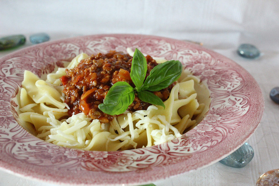 Schnelle Bolognese Sauce