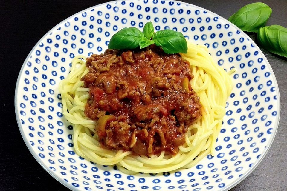 Schnelle Bolognese Sauce