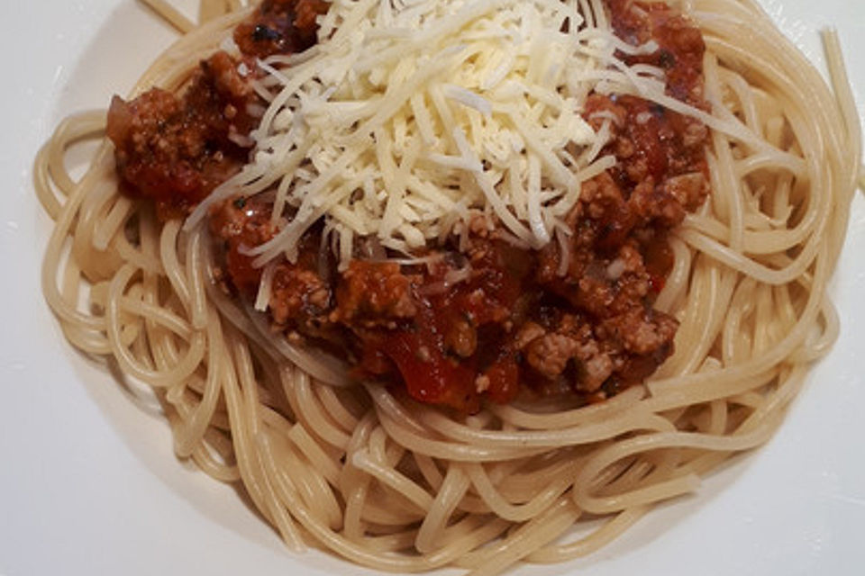 Schnelle Bolognese Sauce