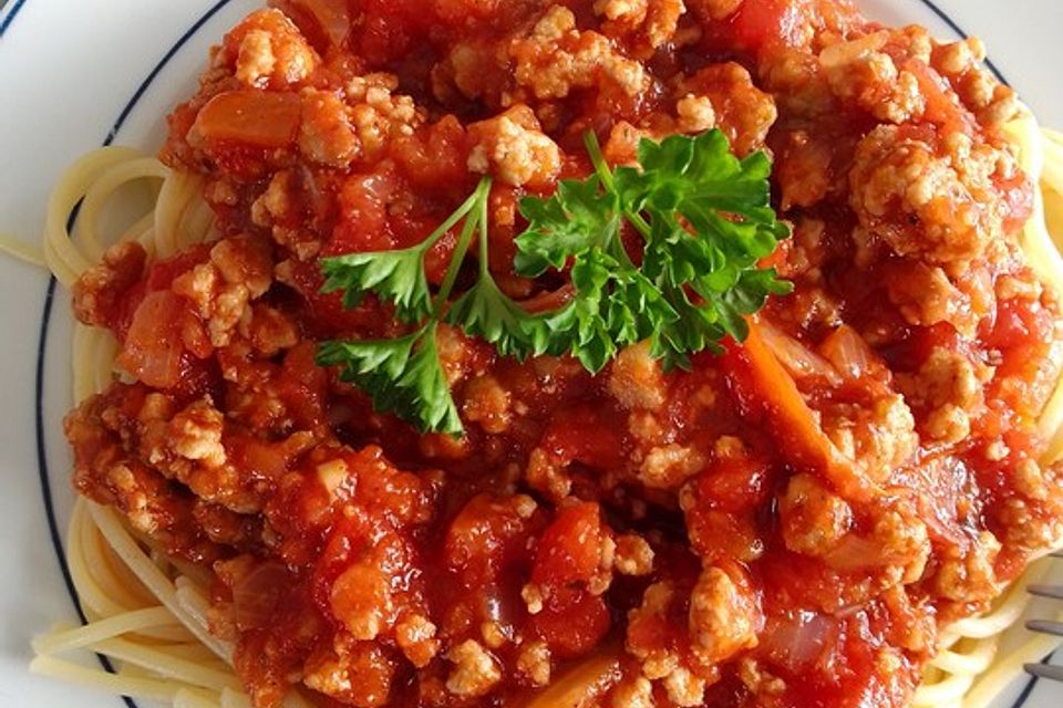 Schnelle Bolognese Sauce