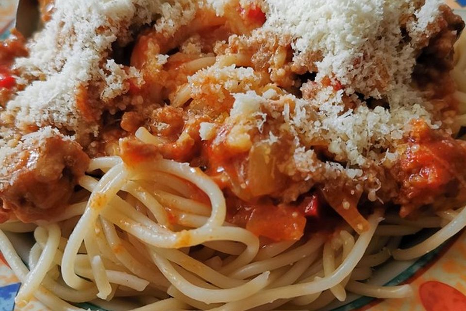 Schnelle Bolognese Sauce