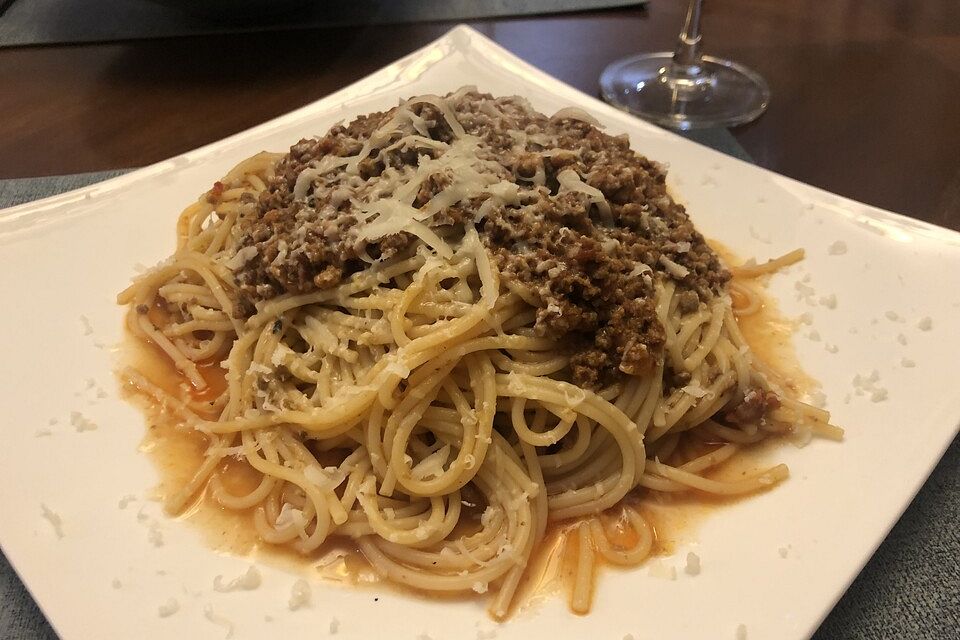 Schnelle Bolognese Sauce