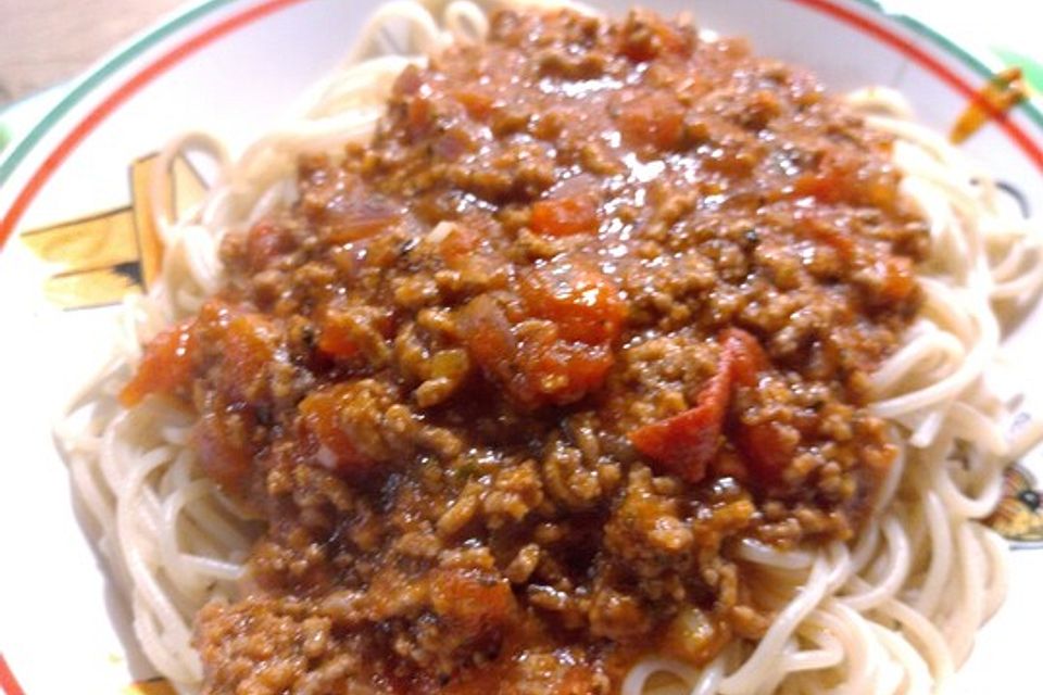 Schnelle Bolognese Sauce