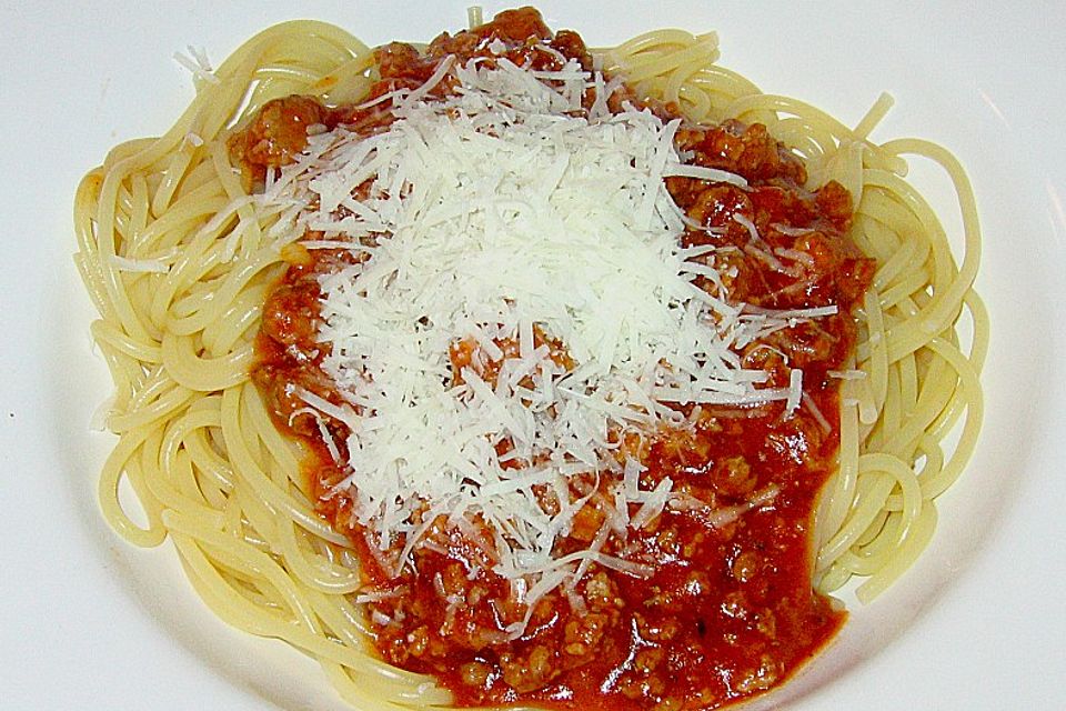 Schnelle Bolognese Sauce