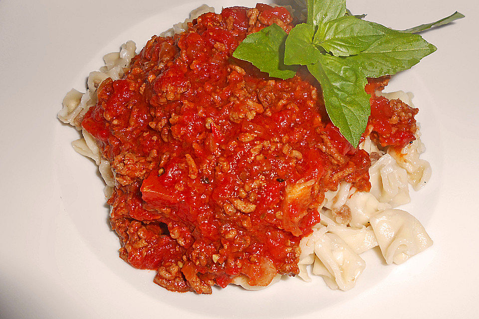 Schnelle Bolognese Sauce