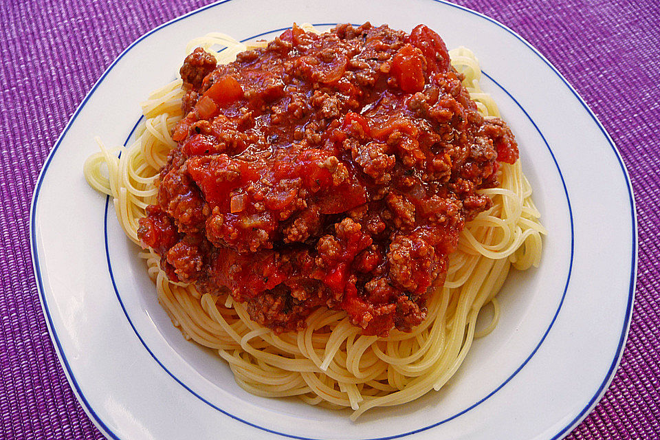 Schnelle Bolognese Sauce