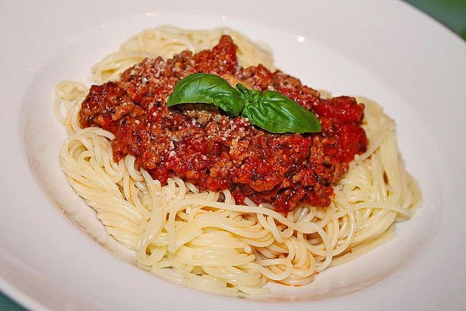 Schnelle Bolognese Sauce