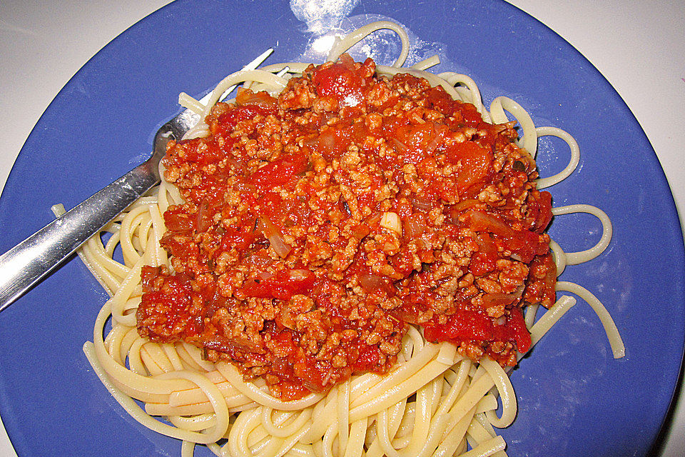 Schnelle Bolognese Sauce