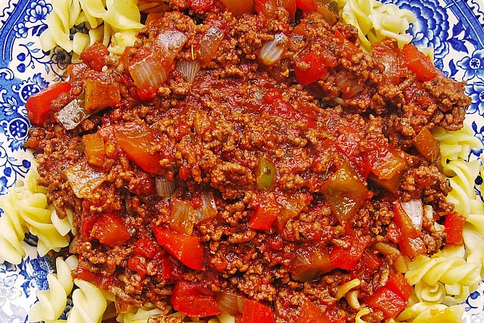 Schnelle Bolognese Sauce