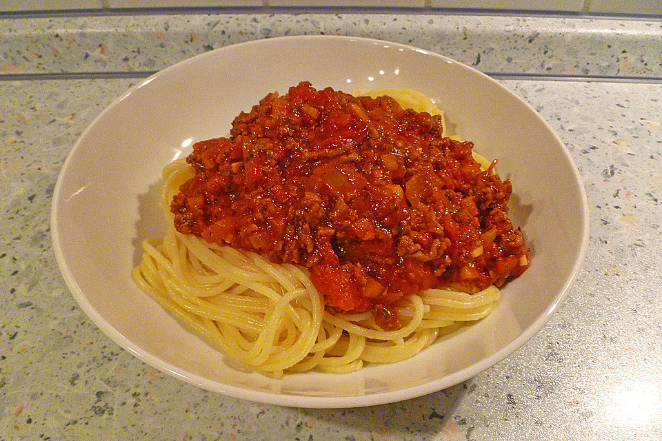 Schnelle Bolognese Sauce