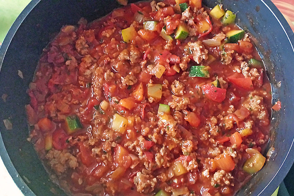 Schnelle Bolognese Sauce