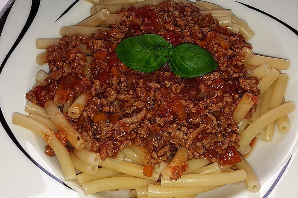 Schnelle Bolognese Sauce