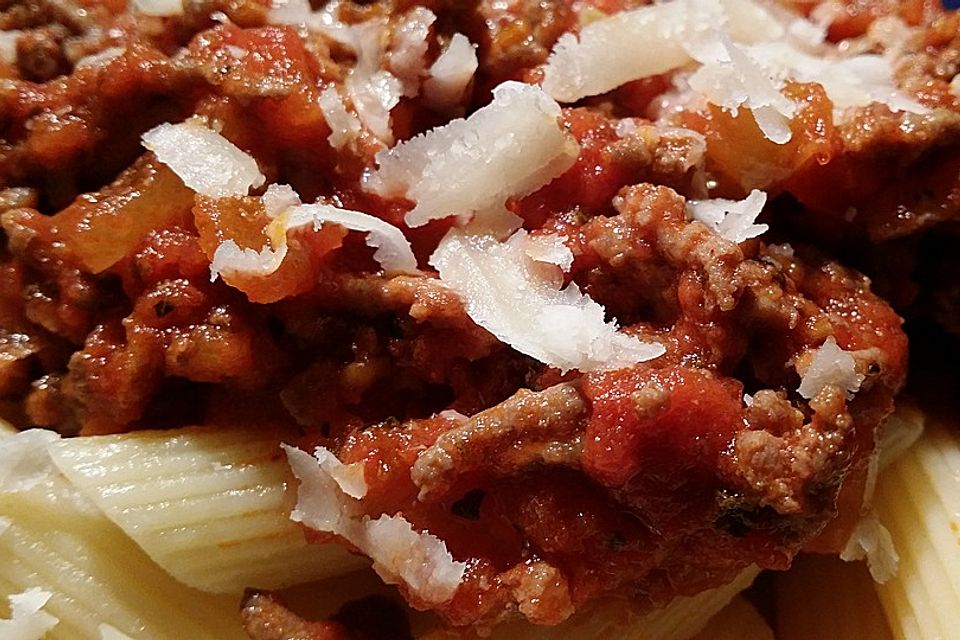 Schnelle Bolognese Sauce