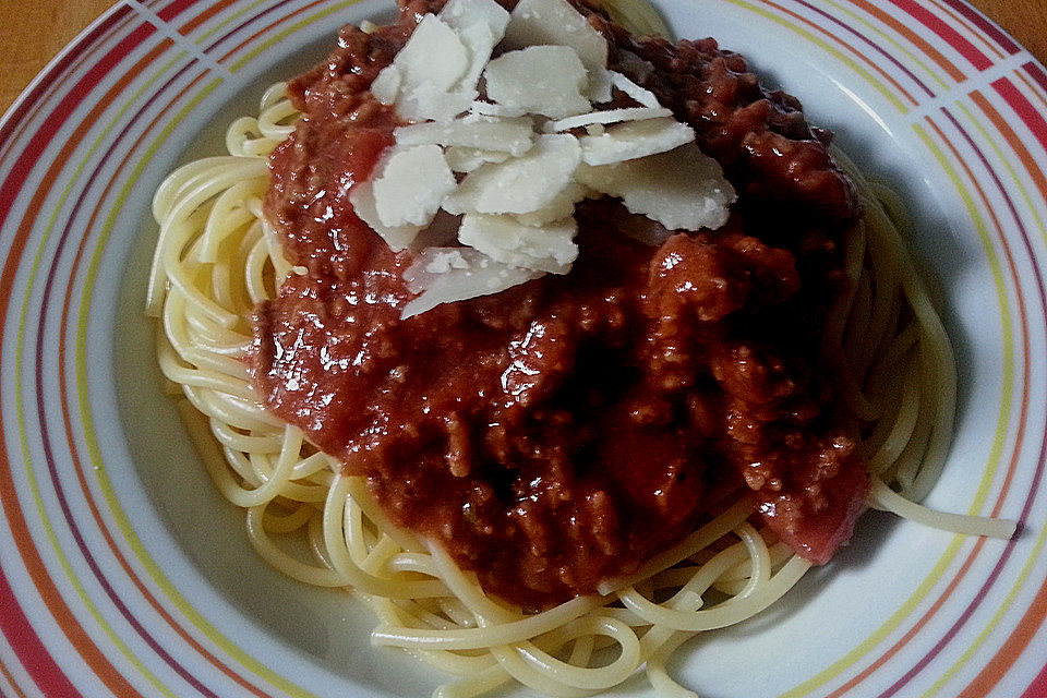 Schnelle Bolognese Sauce