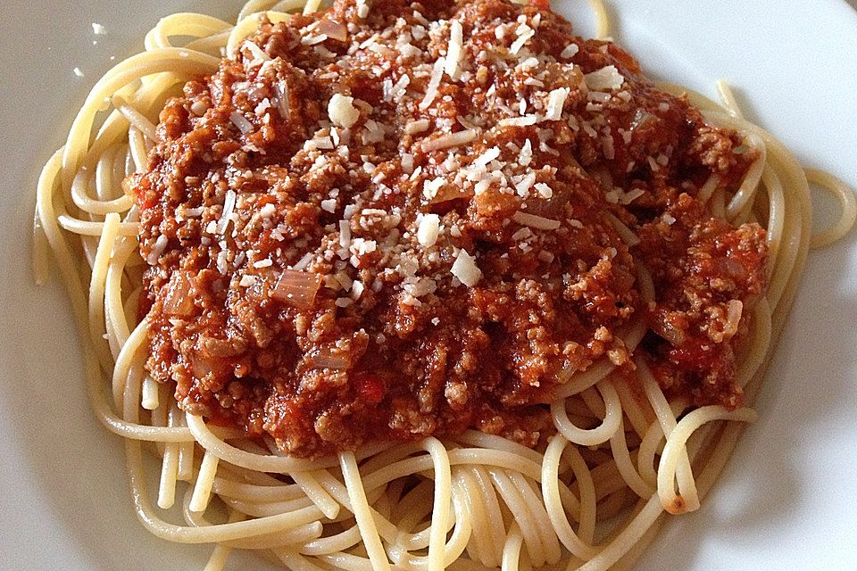 Schnelle Bolognese Sauce