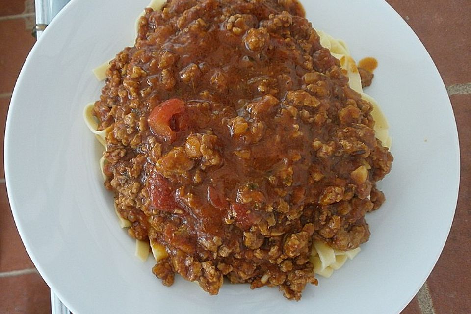 Schnelle Bolognese Sauce