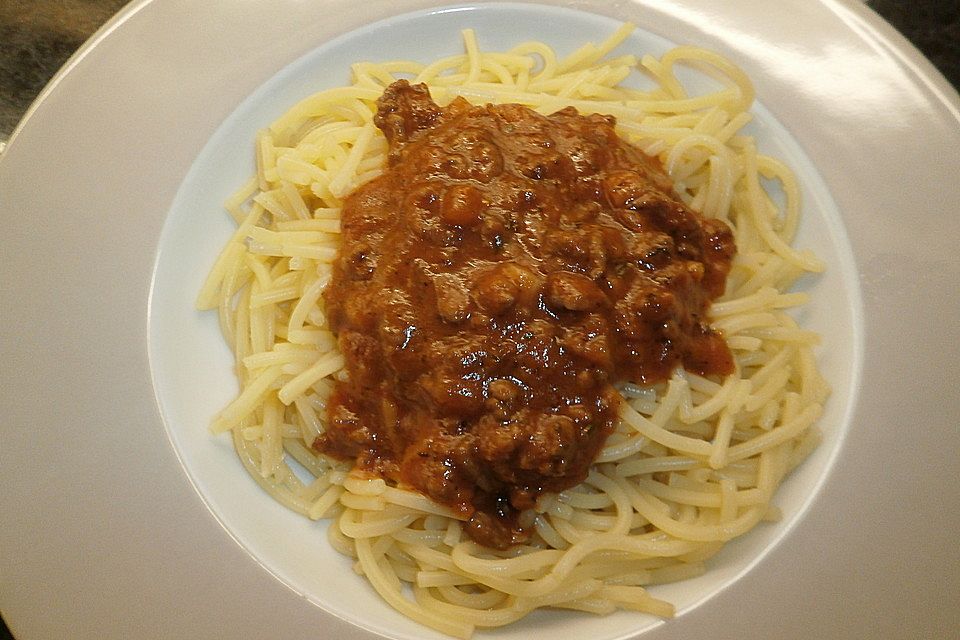 Schnelle Bolognese Sauce