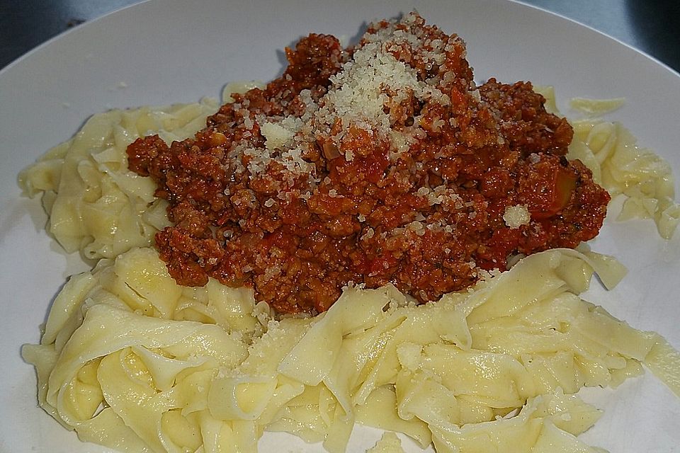 Schnelle Bolognese Sauce