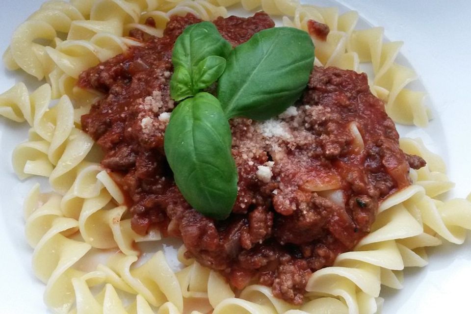 Schnelle Bolognese Sauce