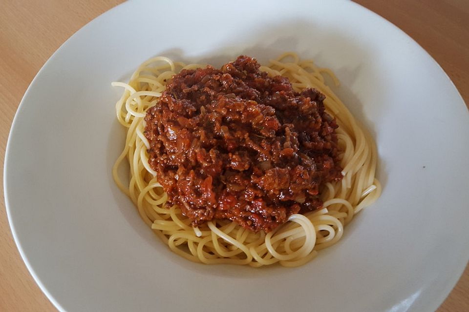 Schnelle Bolognese Sauce