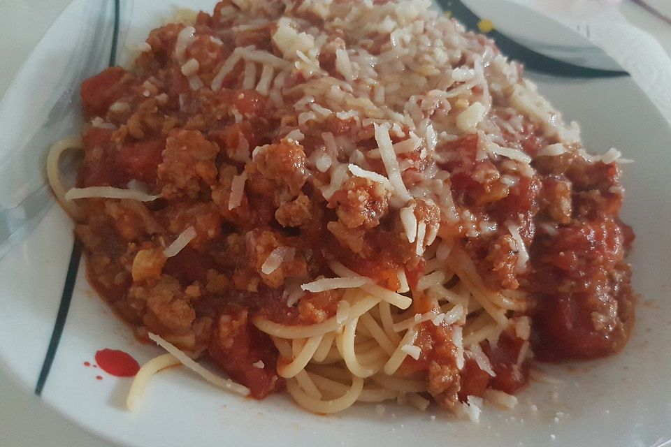 Schnelle Bolognese Sauce