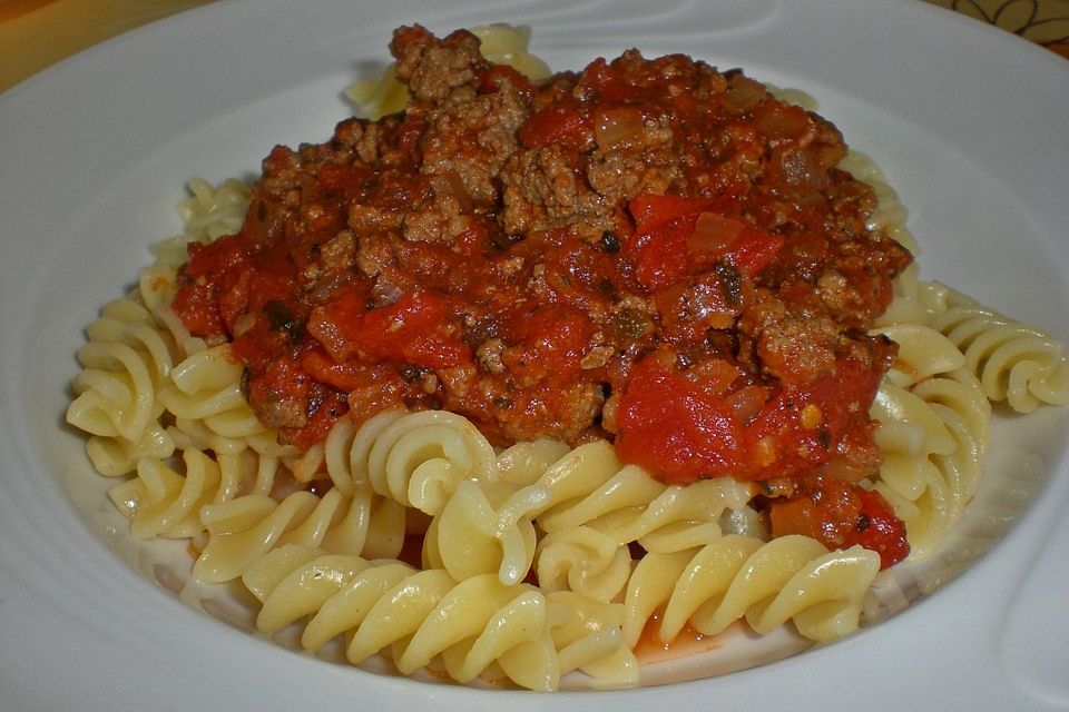 Schnelle Bolognese Sauce