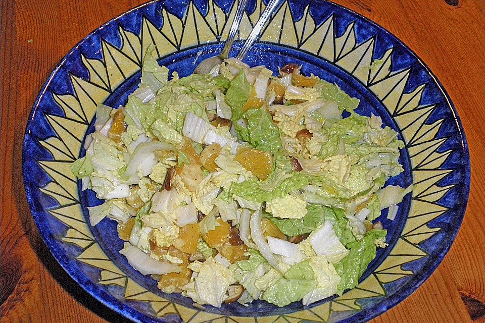 Chinakohl - Orangensalat