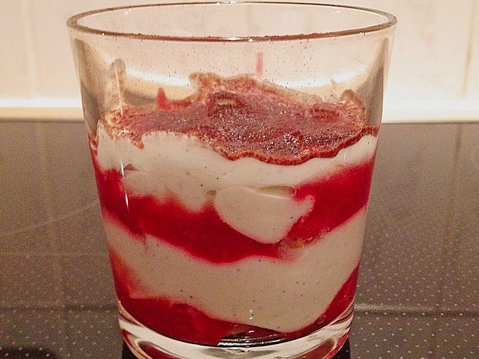Himbeer - Lime Tiramisu aus dem Glas von chimelle| Chefkoch