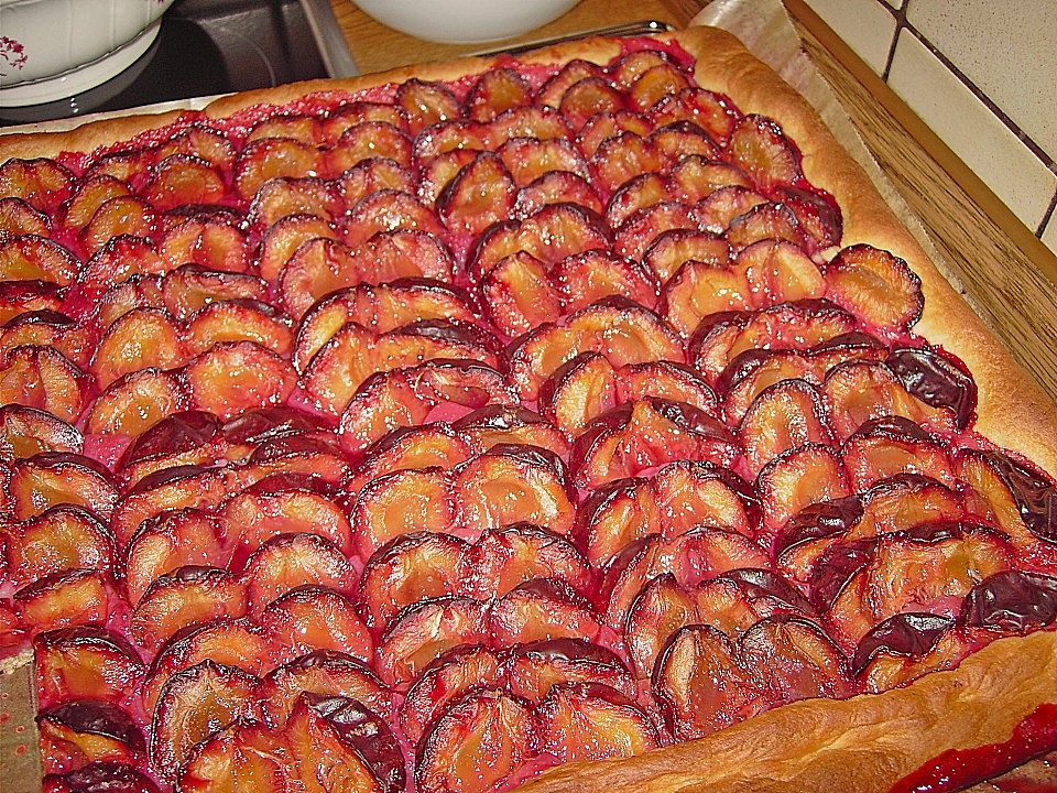 Zwetschgenkuchen Mit Hefeteig Von Danitsch Chefkoch