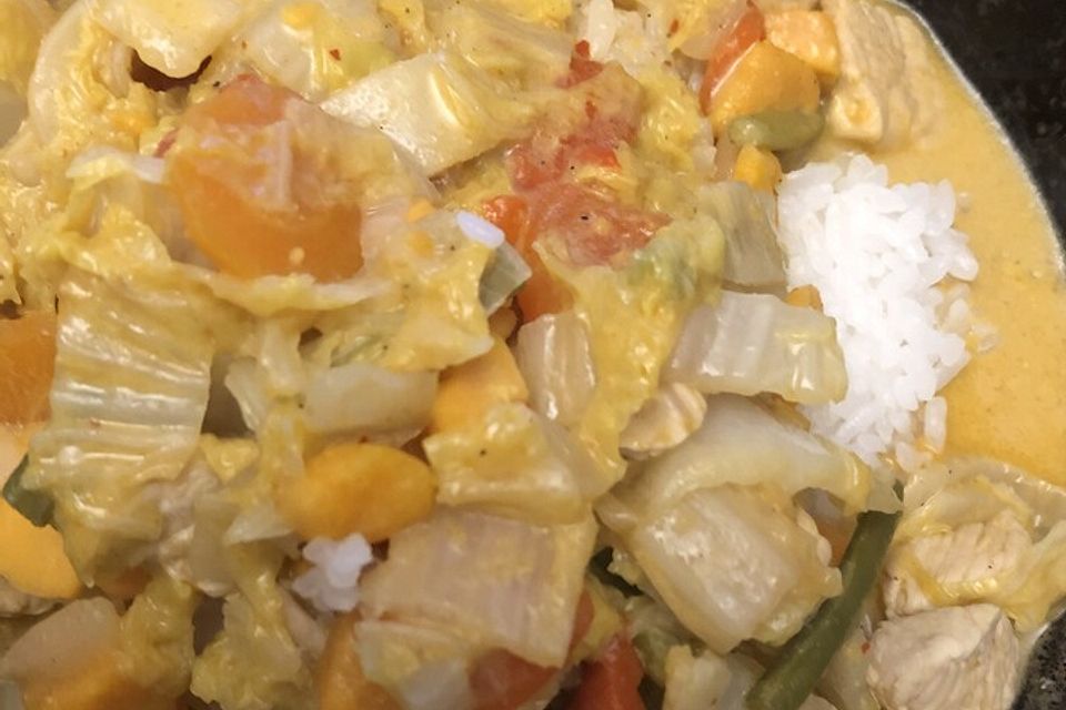 Chinakohl-Curry Chinakohl-Curry