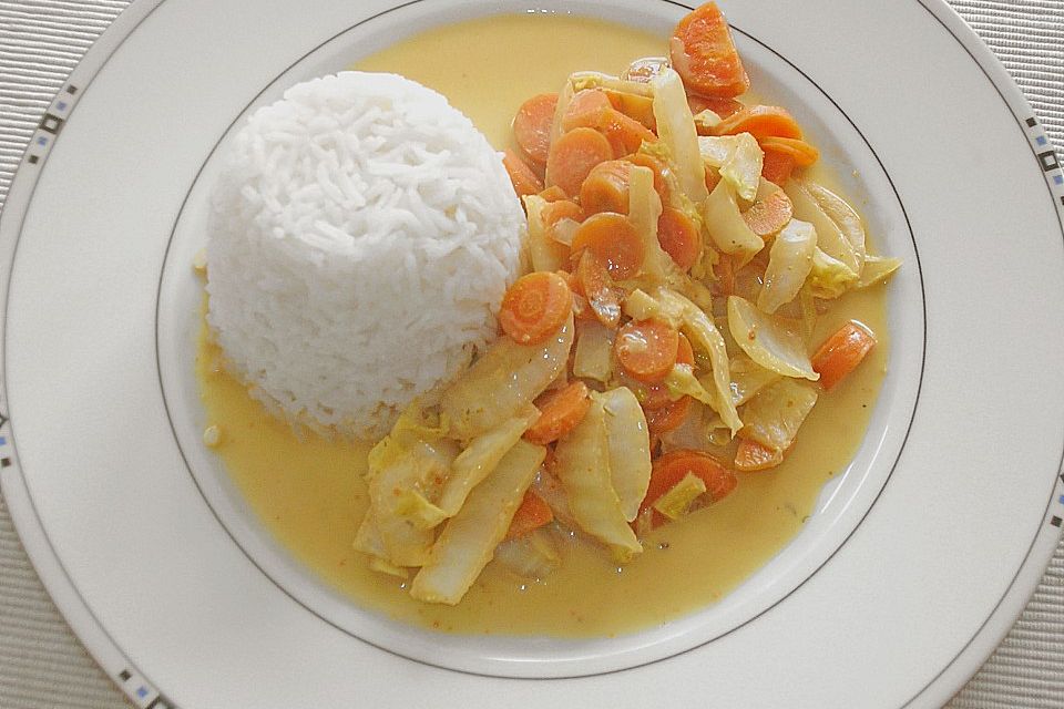 Chinakohl-Curry Chinakohl-Curry