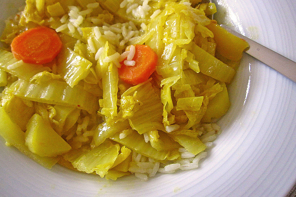 Chinakohl-Curry Chinakohl-Curry