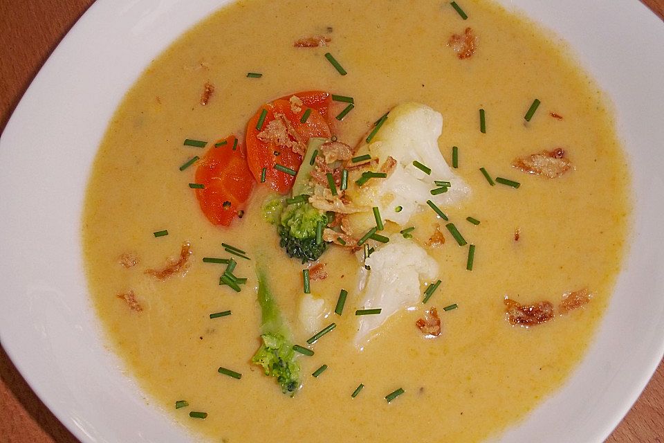 Brokkoli - Blumenkohl - Suppe von souzel