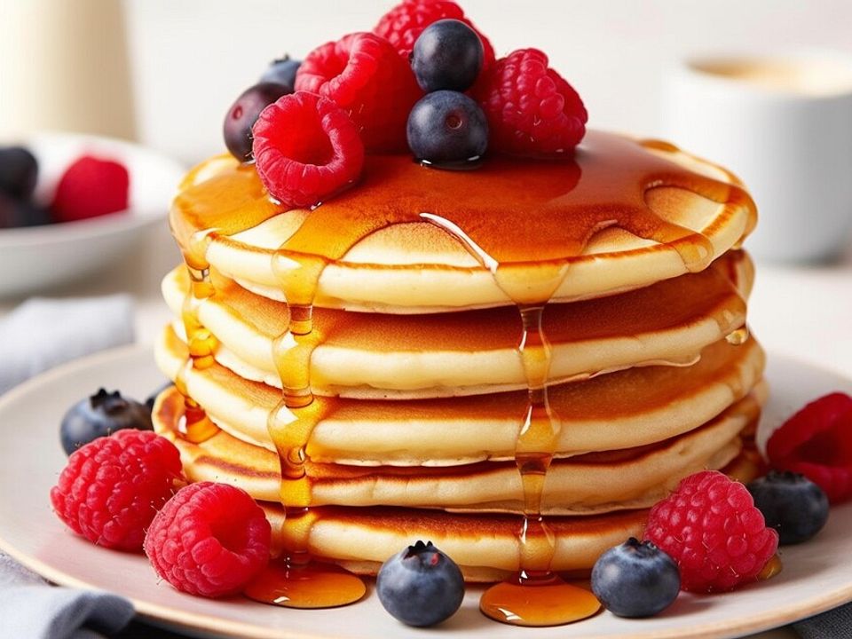 American Pancakes - fluffig, schnell &amp; einfach