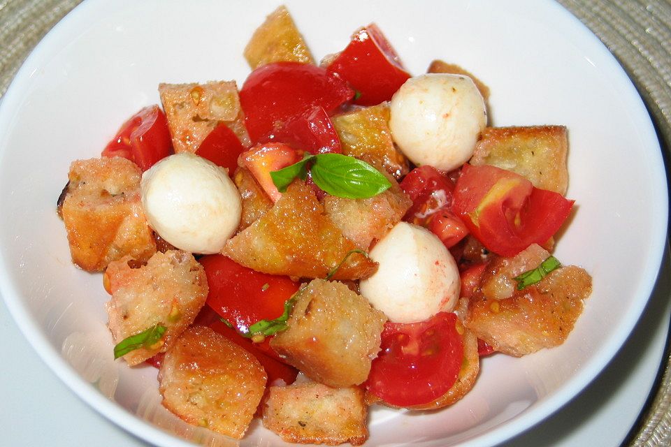 Tomaten - Brot - Salat