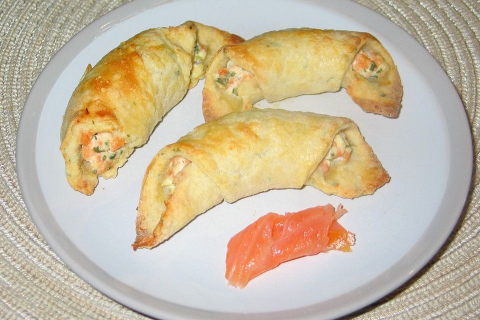 Lachs - Frischkäse - Häppchen