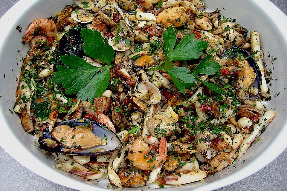 Frutti di mare alle herbe