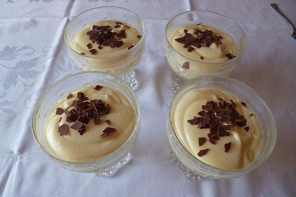 Orangen - Vanille - Dessertcreme