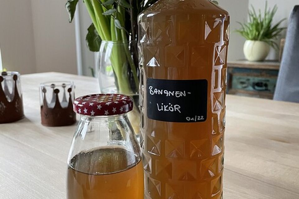 Bananenlikör Bananenlikör