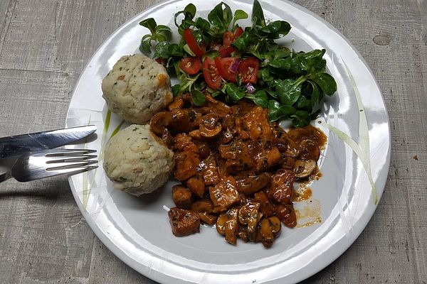 Rahmgeschnetzeltes mit Pilzen von Nitseltrik | Chefkoch