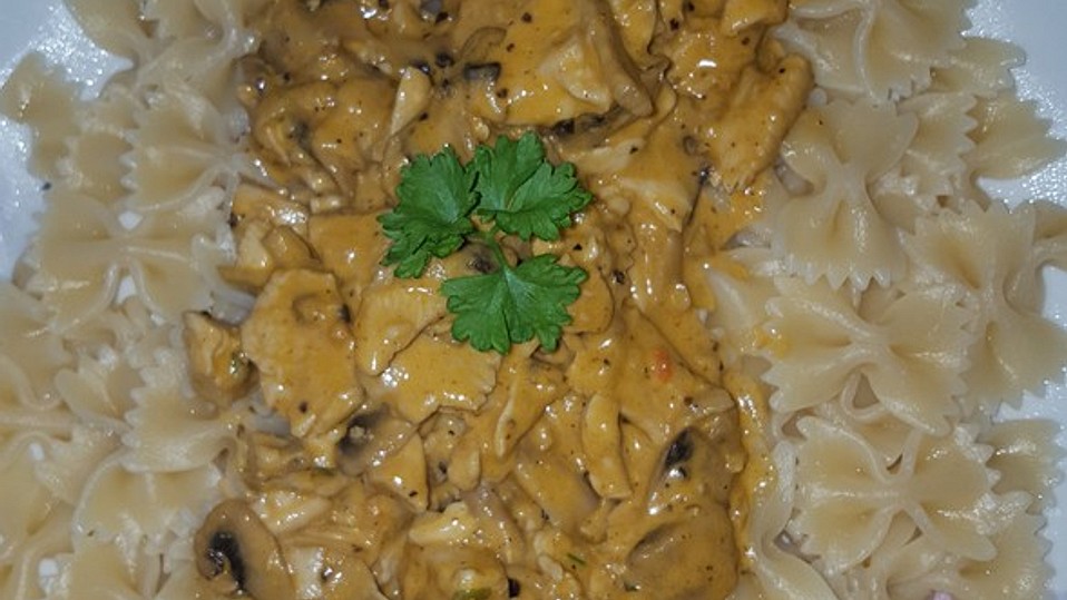 Rahmgeschnetzeltes mit Pilzen von Nitseltrik