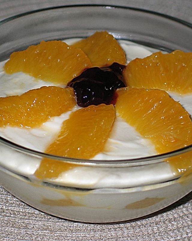 Mascarpone - Orangen - Dessert