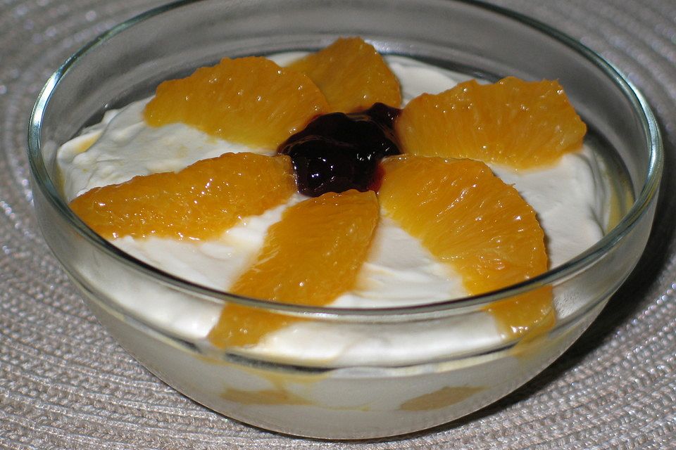 Mascarpone - Orangen - Dessert