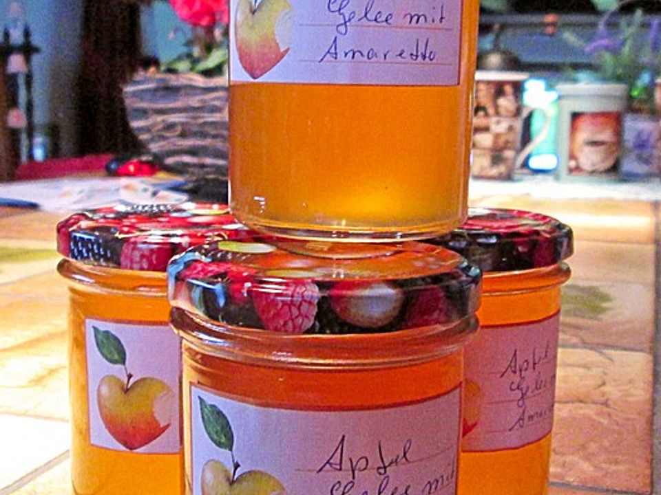 Apfelgelee mit Amaretto von nostra06| Chefkoch