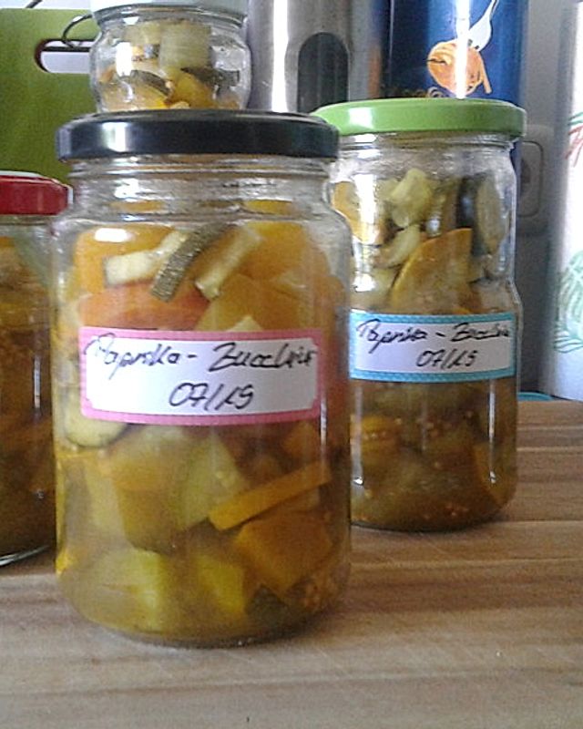 Zucchini - Paprika - Allerlei